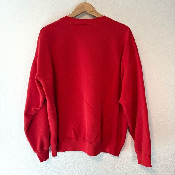 Vintage Embroidered Lee Sport Wisconsin Badgers Rose Bowl 2000 Sweatshirt Size X - Picture 8 of 9